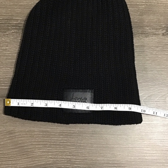 Love Your Melon Classic Black Knit Toque - Picture 5 of 5